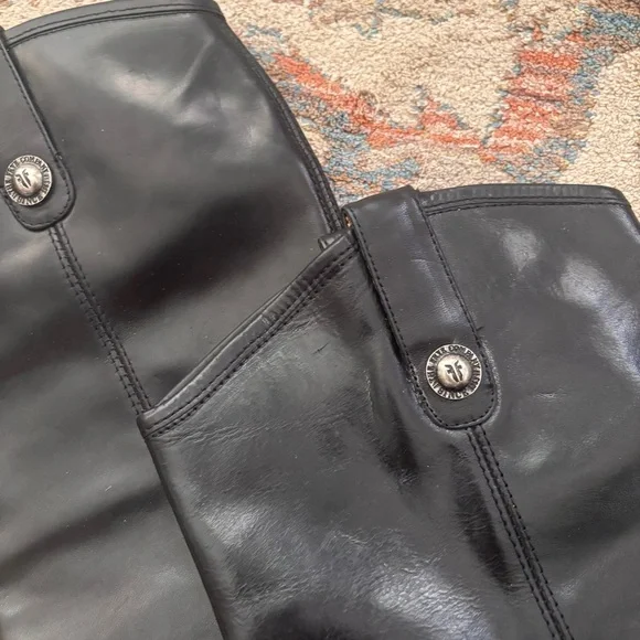 VINTAGE Frye Leather Riding Boots - Picture 3 of 5